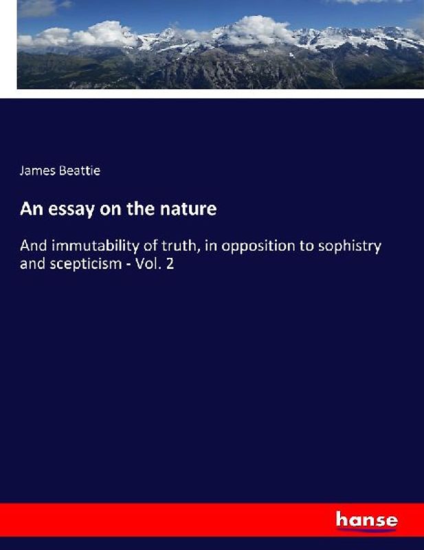 An essay on the nature
