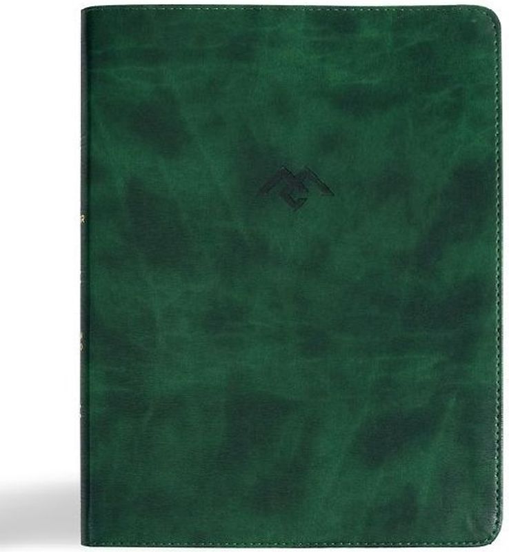 CSB Men of Character Bible, Revised and Updated, Forest Leathertouch