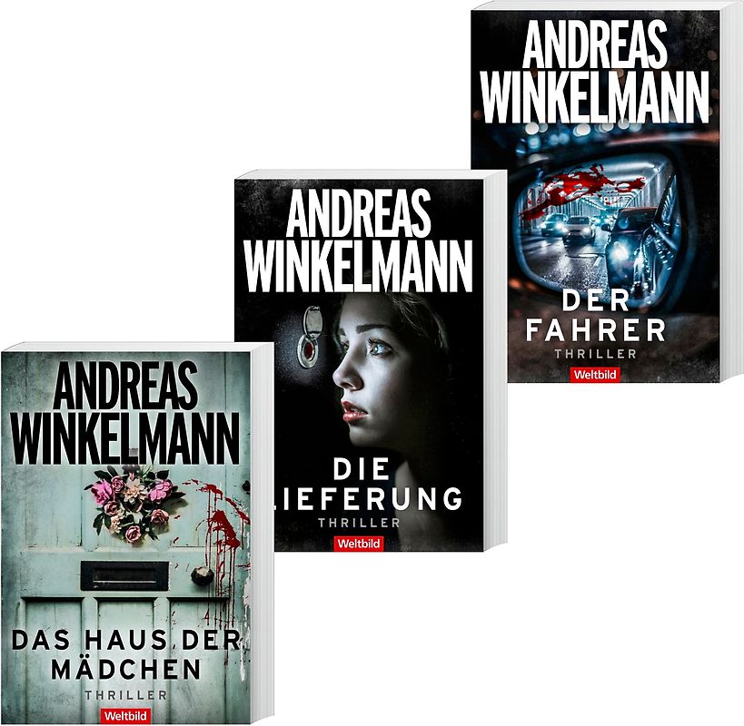 Das Haus der Mädchen/ Die Lieferung/ Der Fahrer - Andreas Winkelmann [Taschenbuch, 3 Bände]