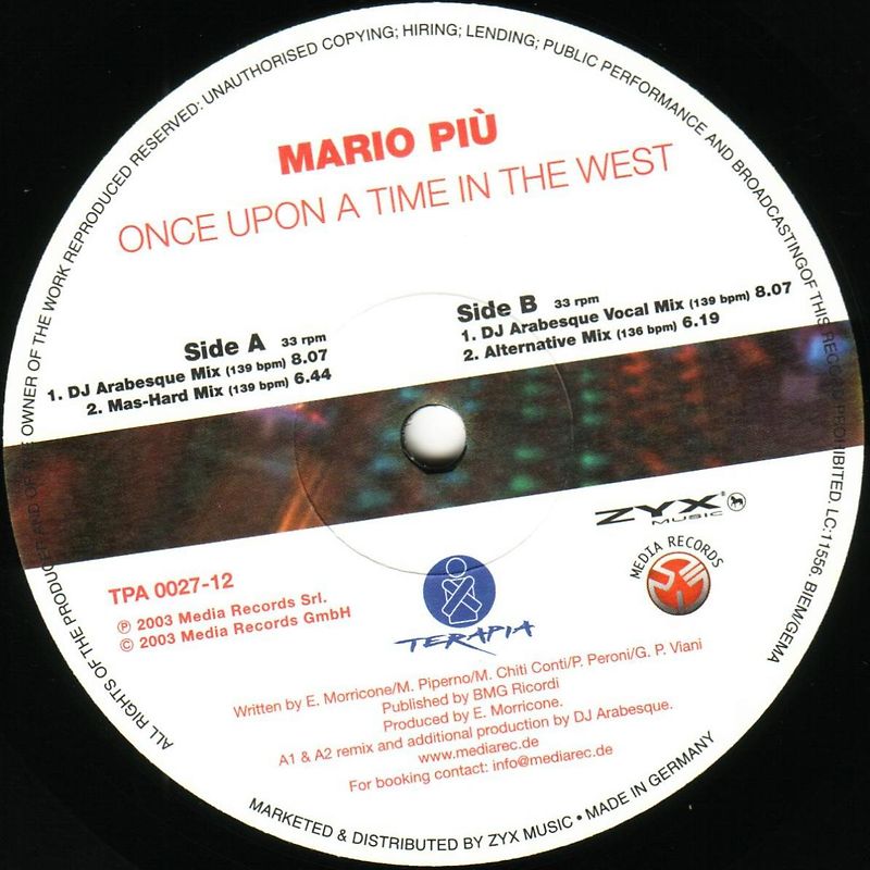 ONCE UPON A TIME IN THE WEST