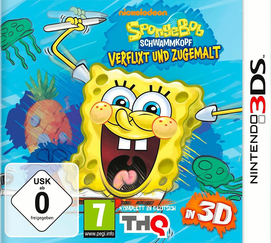 Spongebob Schwammkopf: Verflixt und Zugemalt Nintendo 3DS