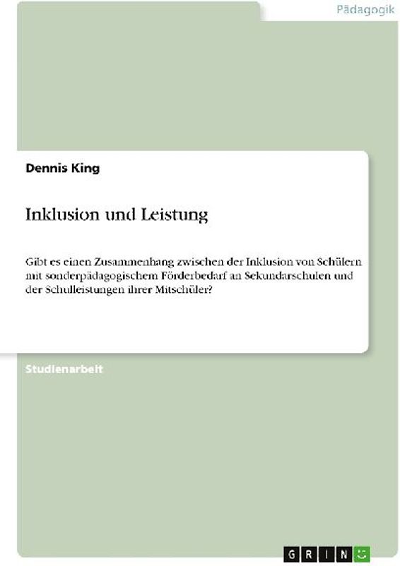 Inklusion und Leistung