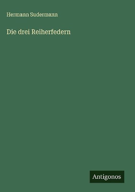 Die drei Reiherfedern