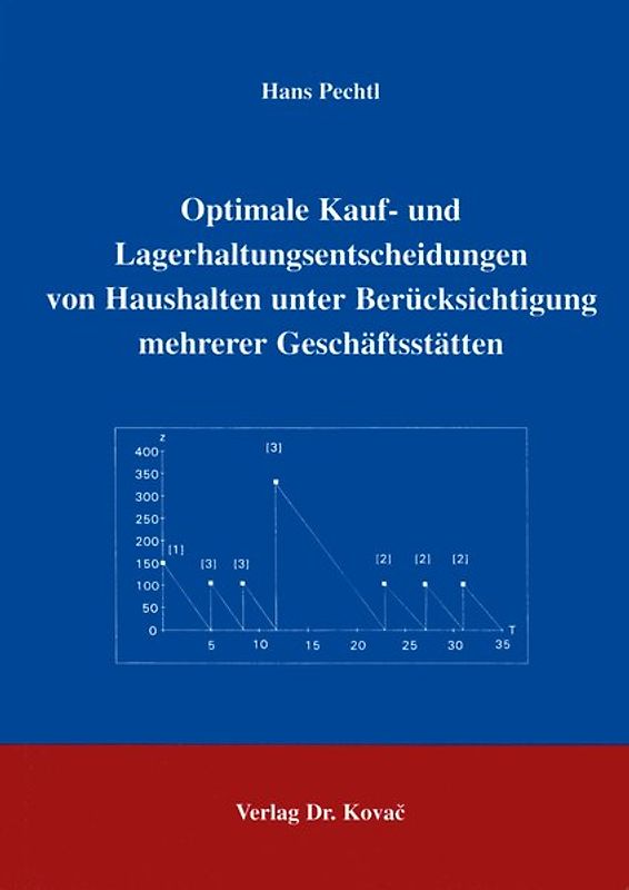 Optimale Kauf- und Lagerhaltungsentscheidungen von Haushalten unter Berücksichtigung mehrerer Geschäftsstätten