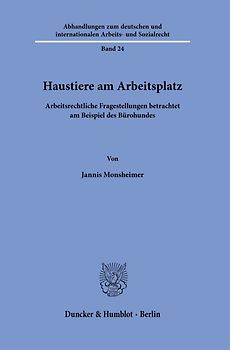 Haustiere am Arbeitsplatz
