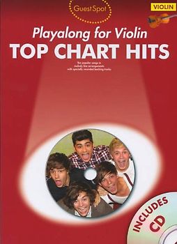 Guest Spot: Top Chart Hits - Violin (Buch & CD) - Various