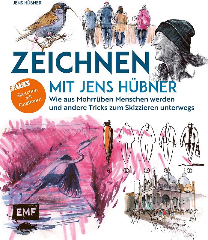 Zeichnen mit Jens Hübner – Entschleunigen durch Zeichnen