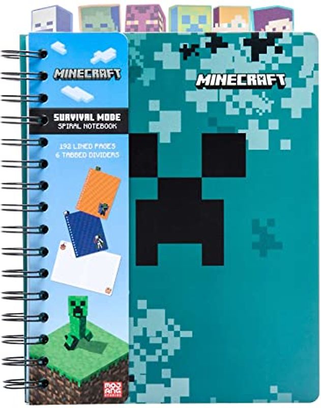 Minecraft Survival Mode Spiral Notebook