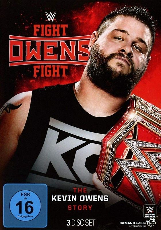 WWE - Fight Owens Fight - The Kevin Owens Story [3 DVDs] DVD