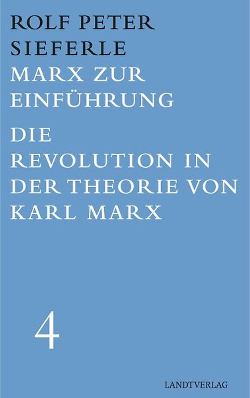 Marx zur Einführung / Die Revolution in der Theorie von Karl Marx