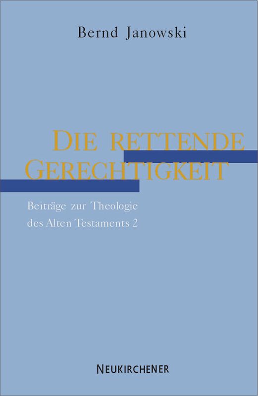 Die rettende Gerechtigkeit