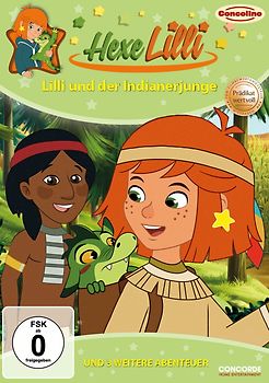 Hexe Lilli - Lilli und der Indianerjunge und 3 weitere Abenteuer DVD