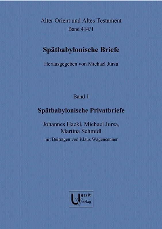 Spätbabylonische Privatbriefe