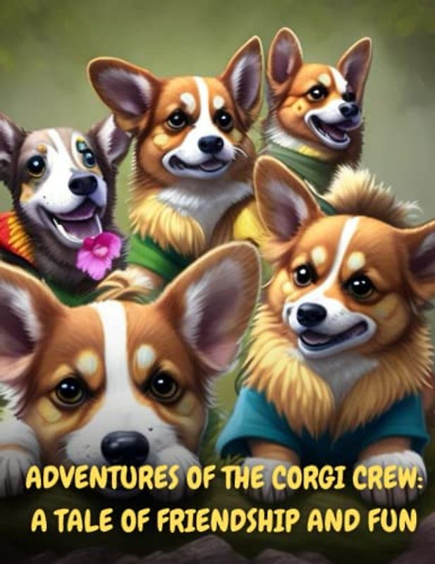 Adventures of the Corgi Crew - A Tale of Friendship and Fun: Short Story for kids about corgi, Perseverance & Self-Confidence I A Motivational Book For kids I Gift for kids age 3-8