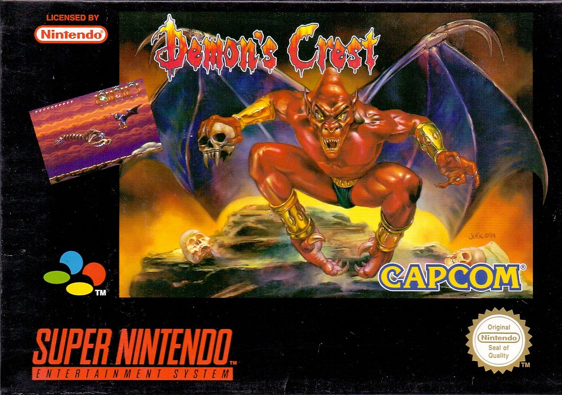Demon's Crest Super Nintendo