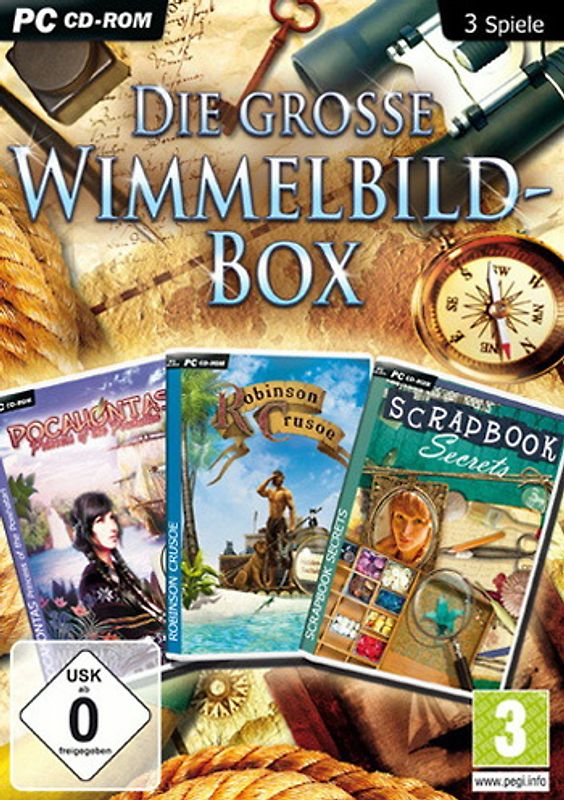Grosse Wimmelbild-Box PC Spiele