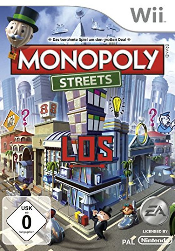 Monopoly Streets [Software Pyramide] Nintendo Wii