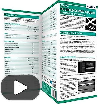 Fujifilm X RAW Studio - Kurzanleitung & Tastenkürzel: inkl. kostenlosem Video-Workshop (35 Minuten)