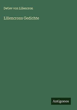Liliencrons Gedichte