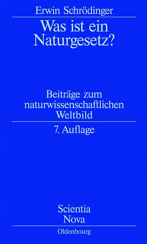 Was ist ein Naturgesetz?
