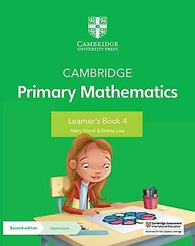 Cambridge Primary Mathematics Learner's Book 4 with Digital Access (1 Year) (Cambridge Primary Maths)