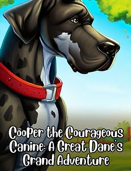 Cooper the Courageous Canine - A Great Dane's Grand Adventure: Short Story for kids about Great Dan, Perseverance & Self-Confidence I A Motivational Book For kids I Gift for kids.