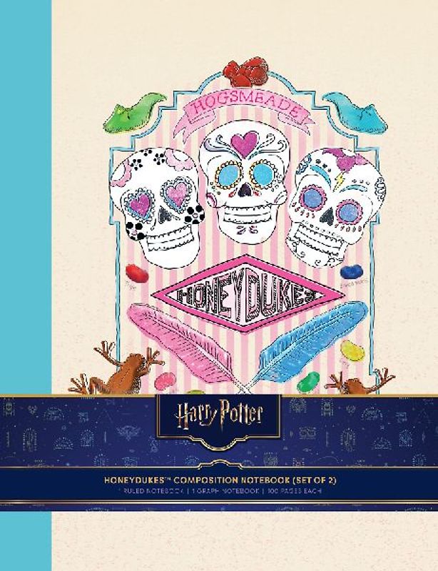 Harry Potter: Honeydukes Composition Notebook Set (Set of 2)