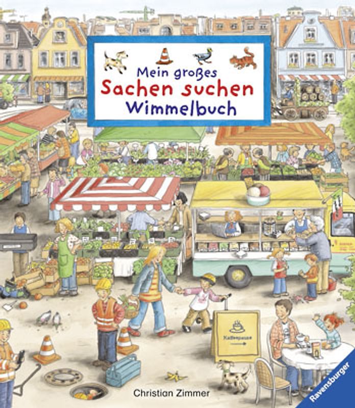 Mein großes Sachen suchen: Wimmelbuch