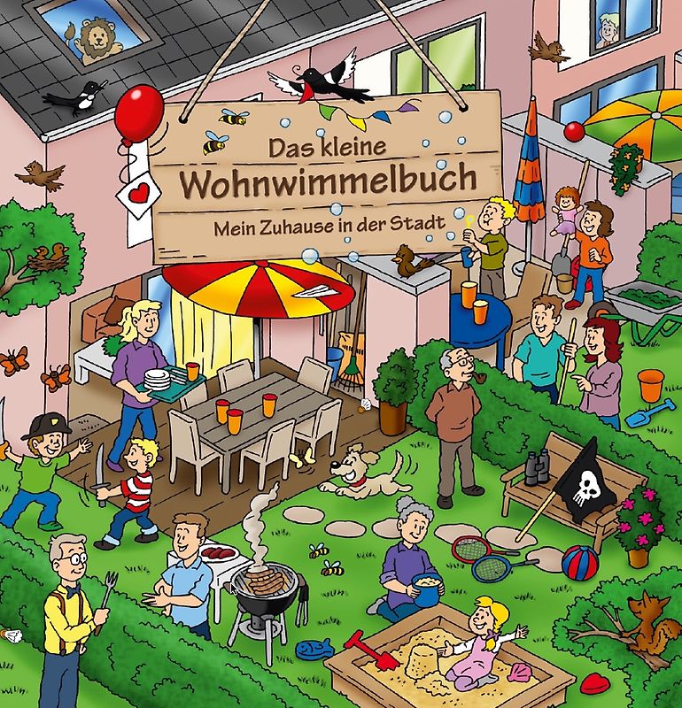 Das kleine Wohnwimmelbuch