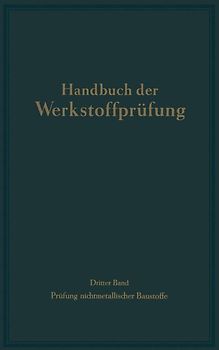 Die Prüfung nichtmetallischer Baustoffe