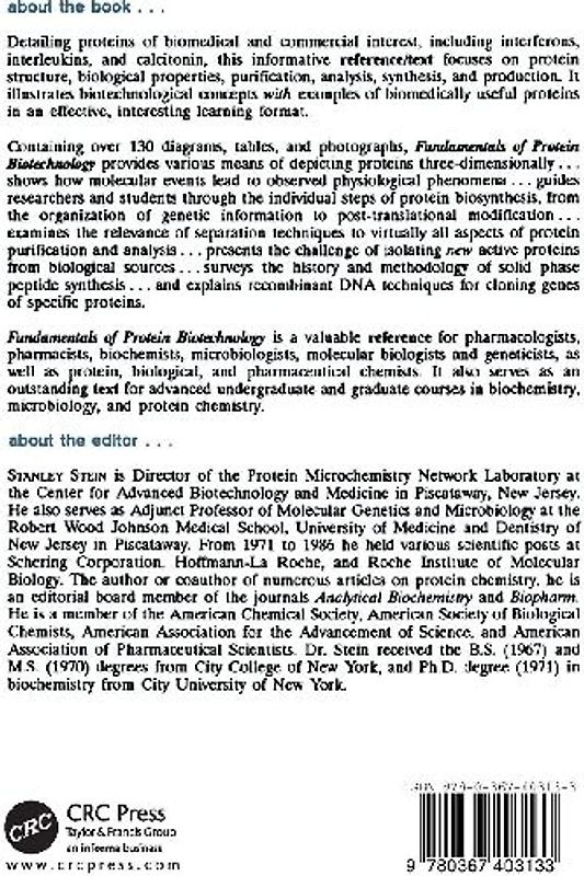 Fundamentals of Protein Biotechnology