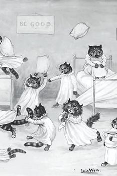 Vintage Louis Wain Cats Notebook - Be Good, Please!