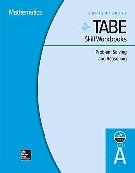 Tabe Skill Workbooks Level A: Problem Solving and Reasoning - 10 Pack