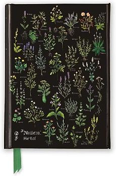 Anna Stead: Medieval Herbal (Foiled Pocket Journal)