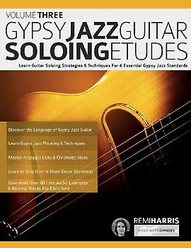 Gypsy Jazz Guitar Soloing Etudes - Volume Three