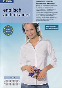 Tchibo Englisch-Audiotrainer - Niveau A1 - B1 [4 CDs]