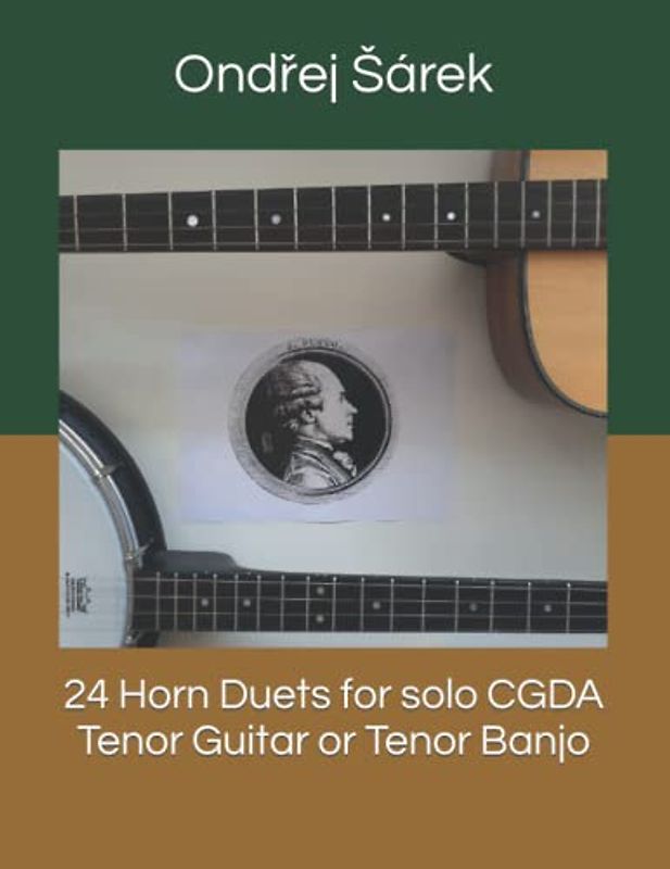 24 Horn Duets for solo CGDA Tenor Guitar or Tenor Banjo