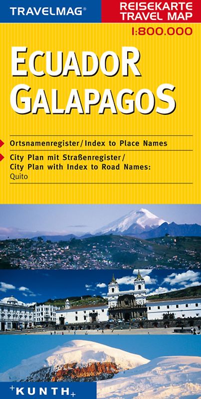 Ecuador /Galapagos. 1:800000