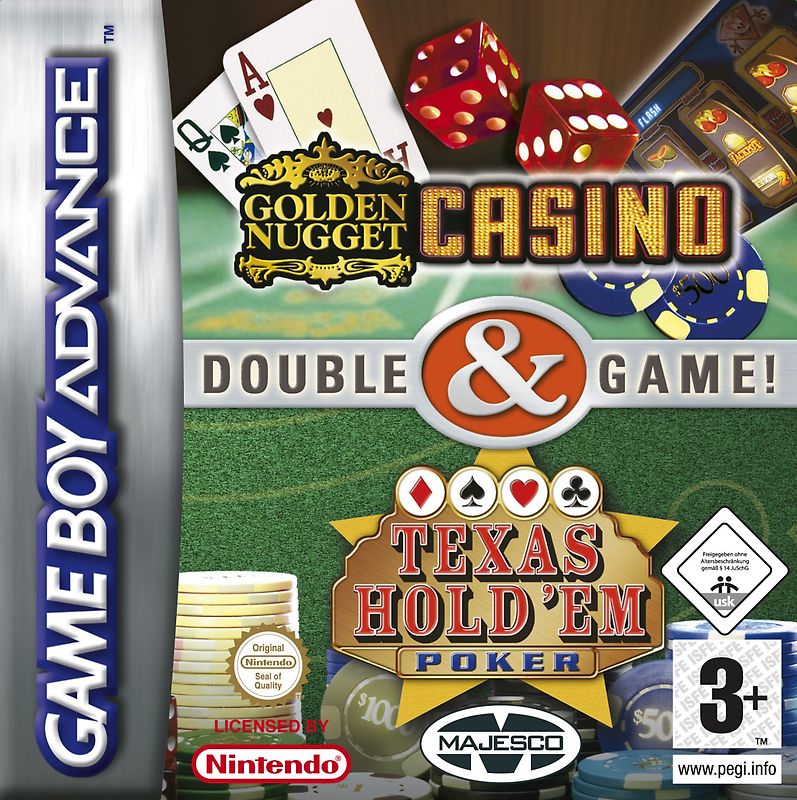 Golden Nugget Casino & Texas Hold'em Poker Nintendo Game Boy Advance