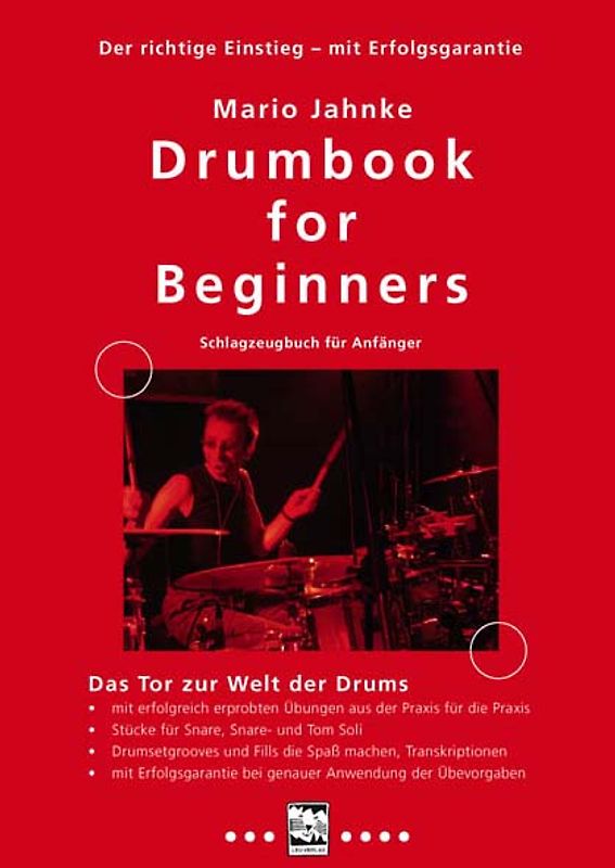 Drumbook for Beginners - Schlagzeugbuch für Anfänger