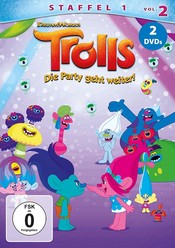 Trolls: Die Party geht weiter! - Staffel 1, Vol. 2 [2 DVDs] DVD