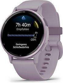Garmin Vivoactive 5 42 mm orchidée et bracelet en silicone orchidée