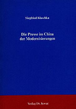 Die Presse im China der Modernisierungen