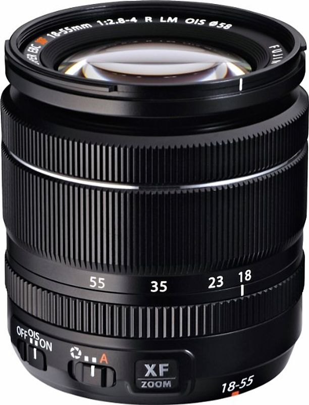 Fujifilm XF 18-55 mm F2.8-4.0 LM OIS R 58 mm Filtergewinde (Fujifilm X Anschluss) schwarz
