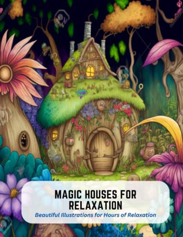 Magic Houses for Relaxation: Beautiful Illustrations for Hours of Relaxation