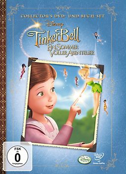 TinkerBell - Ein Sommer voller Abenteuer - Collector's Set + Buch Set DVD