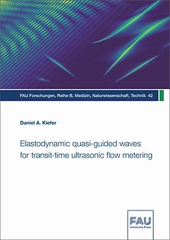 Elastodynamic quasi-guided waves for transit-time ultrasonic flow metering
