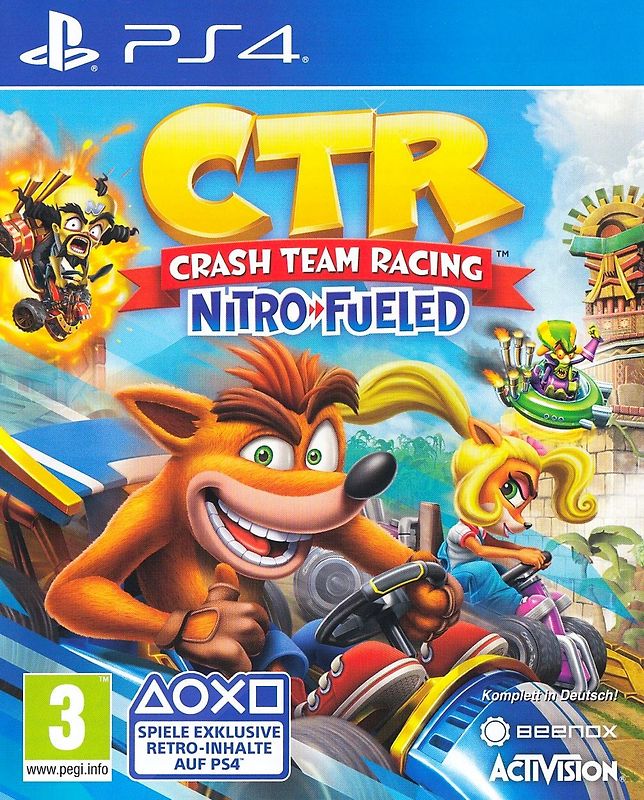 Crash Team Racing Nitro Fueled [EU Import] PlayStation 4