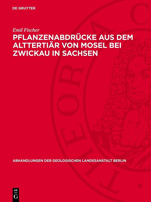 Pflanzenabdrücke aus dem Alttertiär von Mosel bei Zwickau in Sachsen
