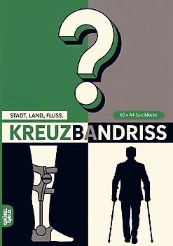 Stadt, Land, Fluss, Kreuzbandriss